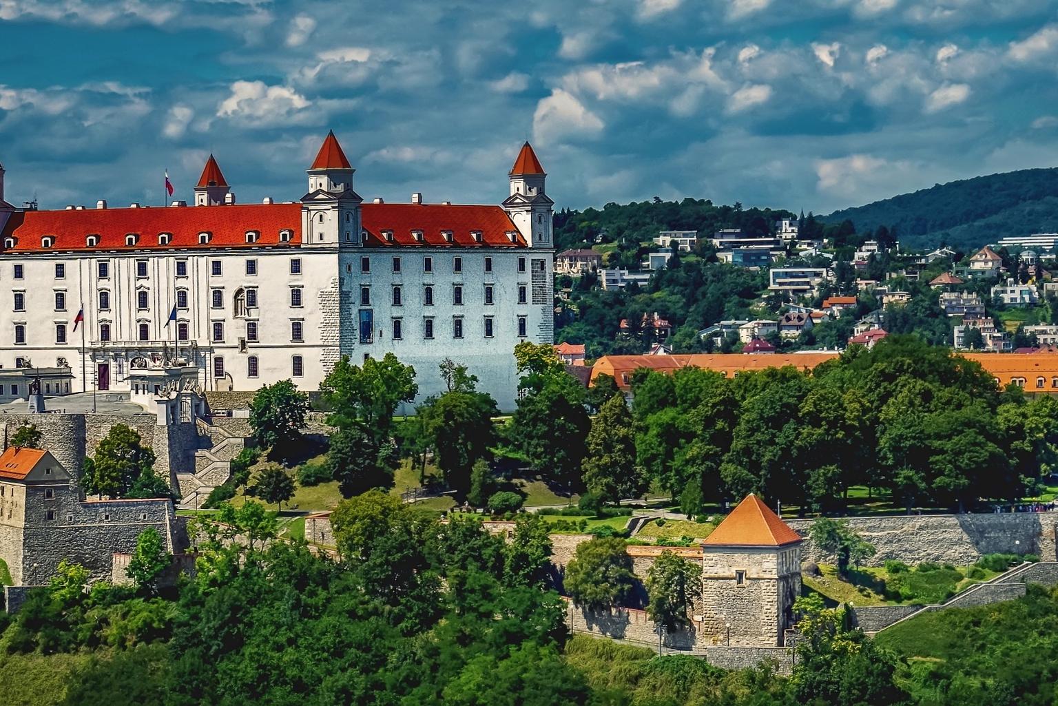 Bratislava Castle aerial view | Source: Canva free