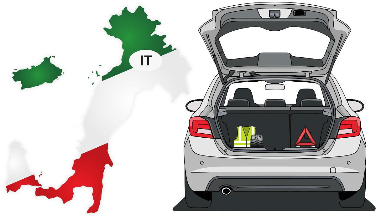 Équipement obligatoire de la voiture en Italie