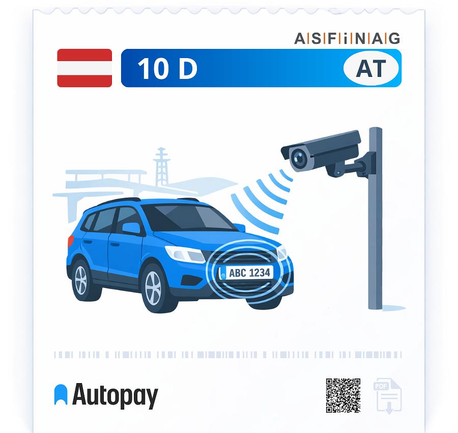 10-Day Vignette For Cars In Austria