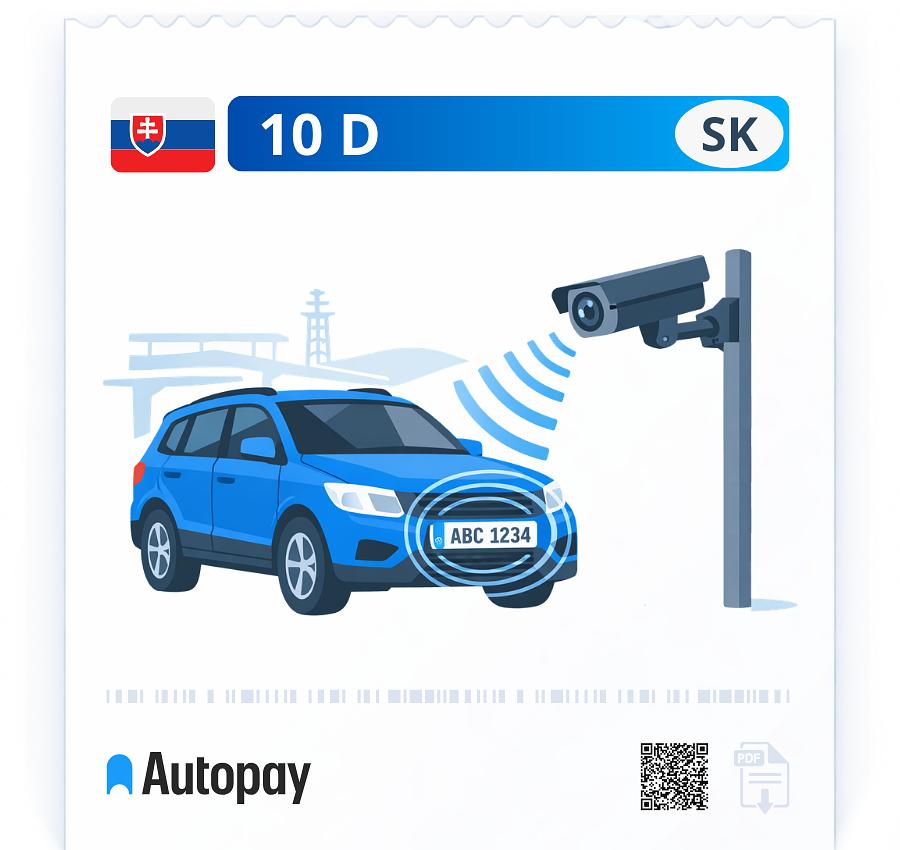 Vignetta Di 10 Giorni Per La Slovacchia