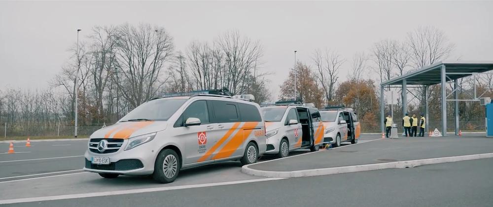 Kelių mokesčio kontrolė. Šaltinis: dars.si.